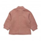 Celavi Ulljakke Barn Softwool med glidelås Old Rose Melange (Kun str 70, 80 og 100) thumbnail