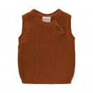 Minymo Vest Baby Strikket Glazed Ginger (Kun str 56, 62 og 68) thumbnail