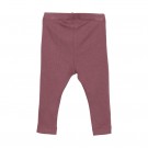 Minymo Leggings baby Rib Roan Rouge thumbnail