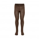 Minymo Strømpebukse Barn Med fot Rib 2-pack Thrush thumbnail
