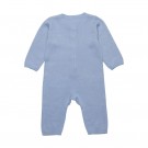 Fixoni Heldrakt Baby Strikket Bambus Blue Fog (Kun str 68 og 74) thumbnail