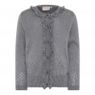 Minymo Cardigan Barn Strikket Glitter Smoked Pearl thumbnail