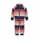 Minymo Softshelldress Barn Striper Roan Rouge (Kun str 74 og 92) thumbnail