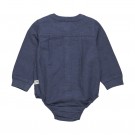 En Fant Body Baby Langermet Skjorte Vevd Grisalle (Kun str 62 og 92) thumbnail