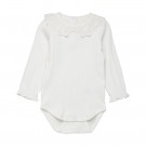 En Fant Body Baby Langermet Med Krage Pointelle Pristine (Kun str 56 og 62) thumbnail
