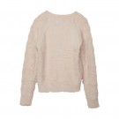Creamie Genser Barn Langermet Fluffy Rose Smoke  thumbnail