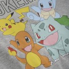 Minymo T-skjorte Barn Langermet Pocémon Light Grey Melange (Kun str 104, 116 og 128) thumbnail
