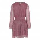 Creamie Kjole Barn Langermet Glitter Mesh Lilas (Kun str 104 og 122) thumbnail