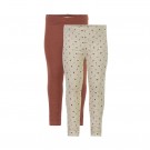 Minymo Leggings Barn Sweat 2-pack Sheer Bliss (Kun str 104, 116, 122 og 140) thumbnail