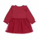 Minymo Kjole Baby Langermet Tyll Rio Red thumbnail