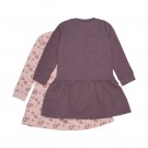 Minymo Kjole Sweat Barn 2-pack Misty Rose thumbnail