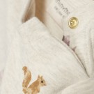 Minymo T-skjorte Baby Langermet Sweat Ekorn Beige Melange thumbnail