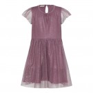 Minymo Kjole Barn Kortermet Glitter Tyll Grapeshake (Kun str 98, 110 og 134) thumbnail