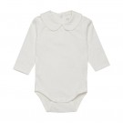 Fixoni Body Baby Langermet Krage Pristine (Kun str 68, 74 og 80) thumbnail