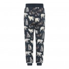 Minymo Bukse Barn Sweat Isbjørnprint Collegiate Blue (Kun str 98, 104 og 122) thumbnail