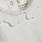 Minymo Bluse Barn Langermet Krage Snow White thumbnail