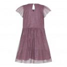 Minymo Kjole Barn Kortermet Glitter Tyll Grapeshake (Kun str 98, 110 og 134) thumbnail