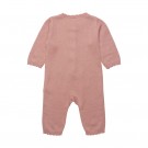 Fixoni Heldrakt Baby Strikket Bambus Peach Beige thumbnail