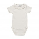 Minymo Body Baby kortermet Rib White Swan (Kun str 62 og 68) thumbnail