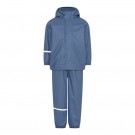 Celavi Regntøysett Barn Foret Ensfarget China Blue (Kun str 100, 130 og 140) thumbnail