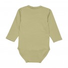 Minymo Body Baby Langermet Dyreprint Gray Green (Kun str 62, 68, 74 og 80) thumbnail