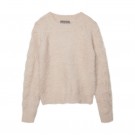 Creamie Genser Barn Langermet Fluffy Rose Smoke  thumbnail
