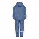 Celavi Regntøysett Barn Foret Ensfarget China Blue (Kun str 100, 130 og 140) thumbnail