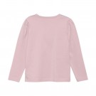 Minymo T-skjorte Barn Langermet Traktor Hester Pale Mauve (Kun str 92, 98 og 110) thumbnail