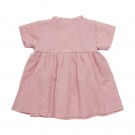Minymo Kjole Baby Kortermet Omslag Vevd Bridal Rose (Kun str 68 og 74) thumbnail