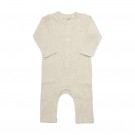 Fixoni Heldrakt Baby Langermet Rib Tan Melange (Kun str 74 og 80) thumbnail