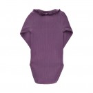 Minymo Body Baby Langermet Rib Grape Jam thumbnail
