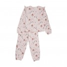 Minymo Pyjamas sett Barn Langermet Enhjørning Regnbue Rose Smoke (Kun str 98) thumbnail