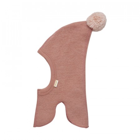 Celavi Ullbalaclava Barn Softwool Old Rose Melange
