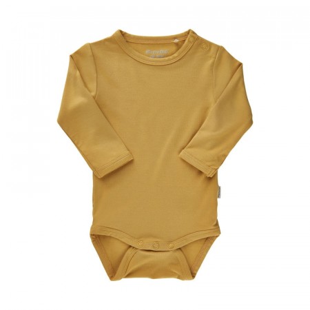Minymo Body Baby Langermet Bambus Rattan