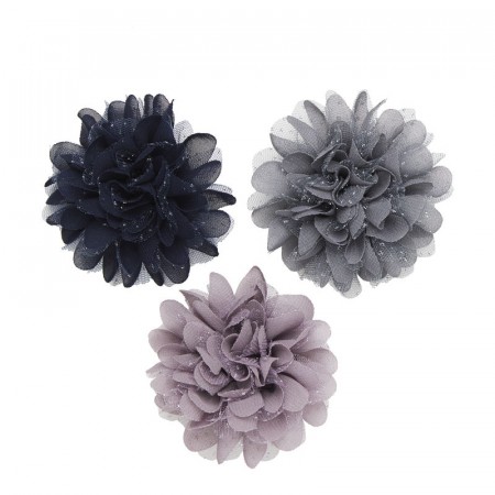 Creamie Blomsterpin Barn 3-pack Purple Ash (Kun 4 stk igjen)