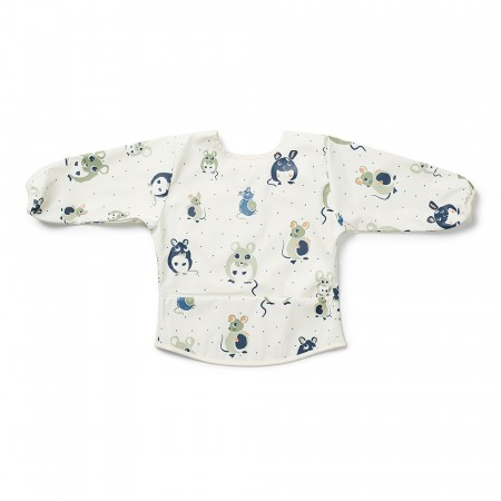 Elodie Smikke Baby Langermet med oppsamler Museprint Forest Mouse (Kun 5 stk igjen)