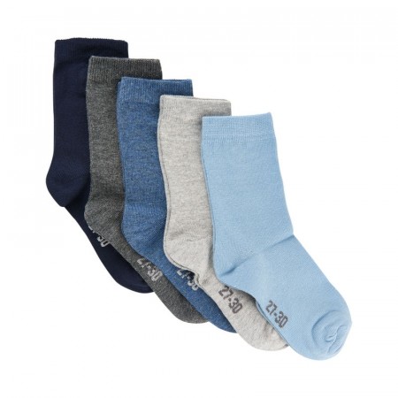 Minymo Sokker Barn Multi 5-pack Dark Navy