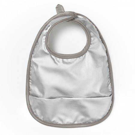 Elodie Smikke Baby Med oppsamler Ensfarget Stone Silver