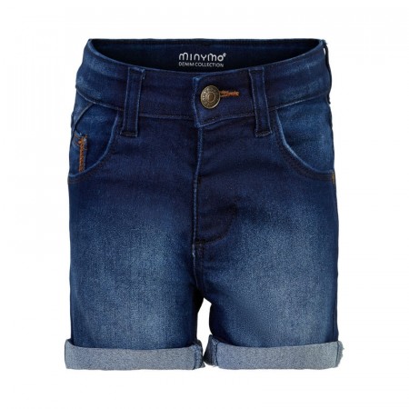 Minymo Shorts Barn Power stretch Dark Blue Denim (Kun str 134)