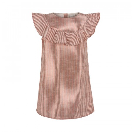 Minymo Kjole Barn Uten arm Striper Volanger Aragon (Kun str 98, 116 og 128)