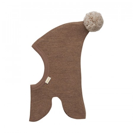 Celavi Ullbalaclava Barn Softwool Coca Mocha Melange