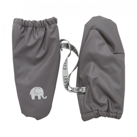 Celavi Regnvotter Barn Foret Ensfarget Grey