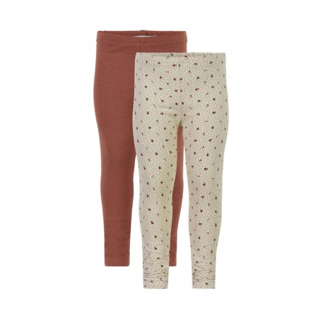 Minymo Leggings Barn Sweat 2-pack Sheer Bliss (Kun str 104, 116, 122 og 140)