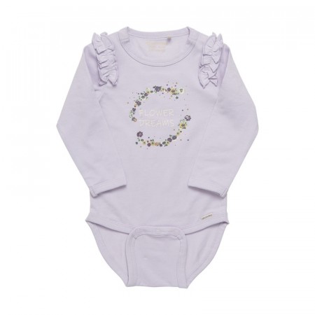 Minymo Body Baby Langermet Misty Lilac