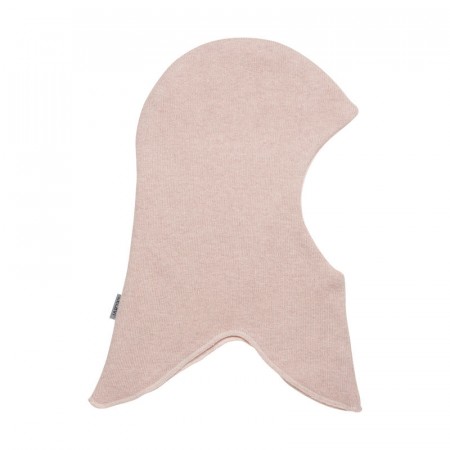 Celavi Ullbalaclava Barn Ull Bomull Strikket Peach Wip 