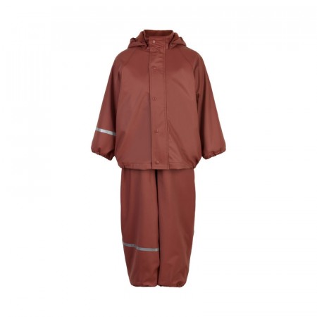 Celavi Regntøysett Barn Foret Mahogany (Kun str 100)