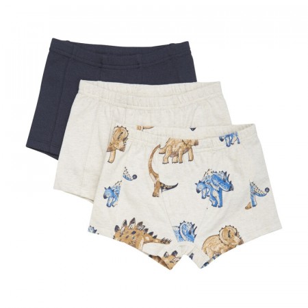 Minymo Boxer Barn 3-pack Beige Melange