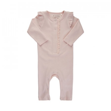 Fixoni Heldrakt Baby Langermet Rib Magano Calcite (Kun str 74)