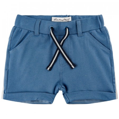 Minymo Shorts Baby Medium Blue Denim (Kun str 56, 62 og 68)