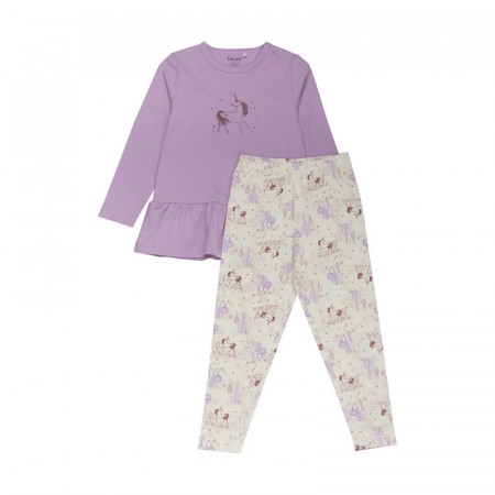 Celavi Pyjamas sett Barn Langermet Enhjørning Lupine 